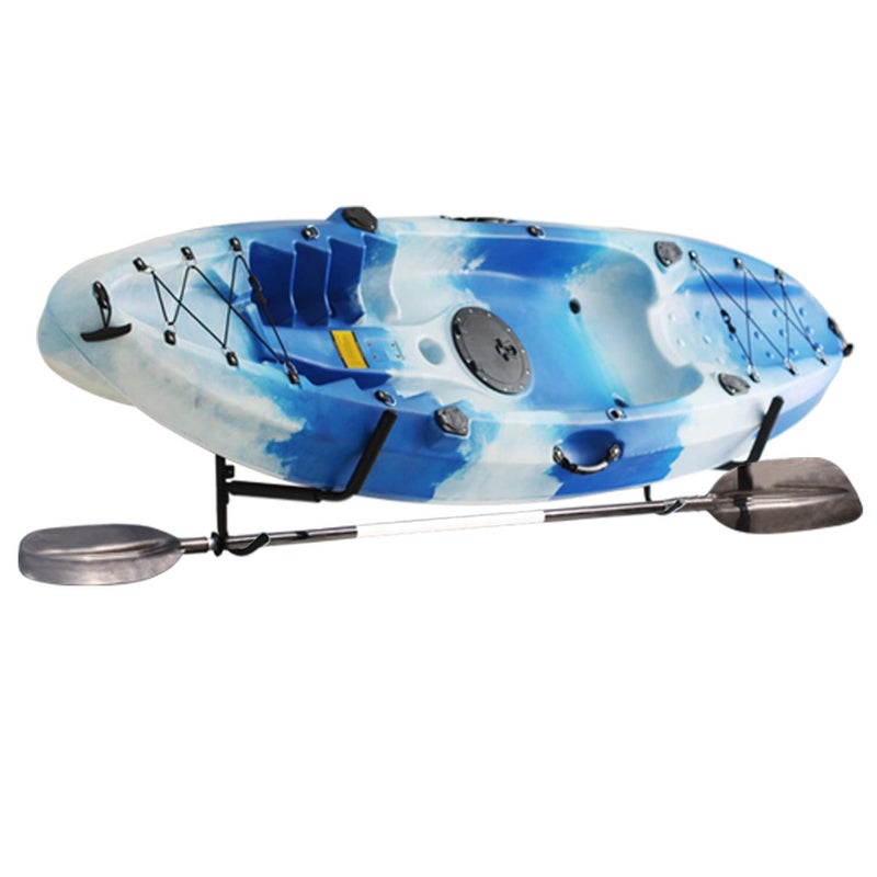 ASMSW Kayak Storage Rack Wall Hanger Canoe Wall Mount Hooks for Sup Canoe Paddle Boards Heavy Duty Steel Storage Hooks 80LBS Capacity (Suitable for Normal Kayak) - Image 1